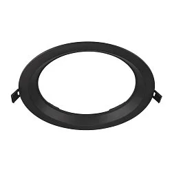 cover DOWNLIGHT V 200 slightly recessed, black