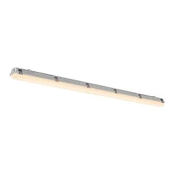 LED Feuchtraum-Wannenleuchte WATERPROOF V 1500 ON-OFF, IP66 IK08, 18-32W (multi) 3000/4000K, CRI 80, schaltbar, grau