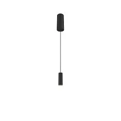LED Pendelleuchte LALU® MIX&MATCH Base, 150cm, 9,5W, 3000K, 680lm, IP20, dimmbar, schwarz