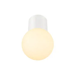 Deckenaufbauleuchte VARYT Badleuchte, rund, 1x E14, max. 6W, IP44, weiß