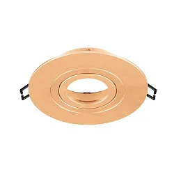 recessed ceiling ring NEW TRIA® 75 XL round, rose gold