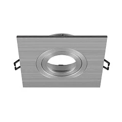 recessed ceiling ring NEW TRIA® 75 XL square, aluminium