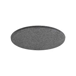 felt plate ONE 80 / ONE CUBE - ACOUSTICS INLAY round, mechanical, grey