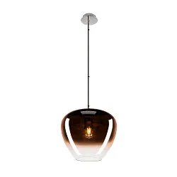 pendant luminaire PANTILO CONVEX 40 E27 IP20, chrome