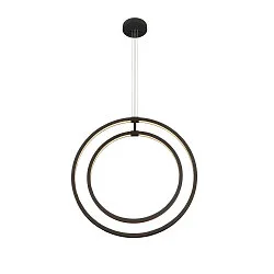 pendant luminaire ONE VERTICAL PD IP20, black dimmable