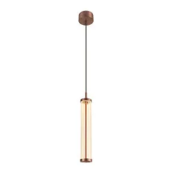 LED Pendelleuchte QUIMERA PHASE, 8.2W 2700/3000K (CCT Switch) 310lm, CRi >90, dimmbar, dunkel kupfer