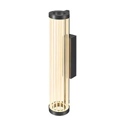 LED Wandleuchte QUIMERA PHASE, 2700/3000K (CCT Switch), CRi >90, dimmbar, dunkel bronze