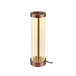 LED Tischleuchte QUIMERA PHASE, 4.3W 2700/3000K (CCT Switch) 110lm, CRi >90, dimmbar, dunkel kupfer