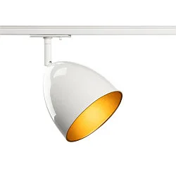 1-Phasen Strahler PARA CONE 14, GU10, IP20, dreh-/schwenkbar, weiß/gold