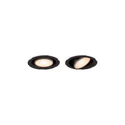LED Einbaustrahler UNIVERSAL DOWNLIGHT PHASE, IP20, 5/7W (multi) 2700-6500K (CCT-DIP) 670lm 38°, CRi >90, ohne Abdeckung