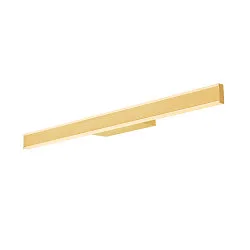 LED Wandaufbauleuchte ONE LINEAR 70 PHASE, Up/Down, IP44, 70.5cm, 20W 2700/3000K (CCT Switch), CRi >90, dimmbar, messing