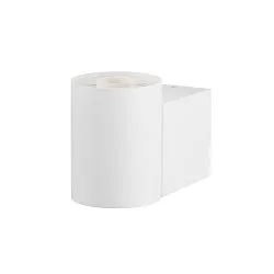 Wandleuchte VARYT, IP44, rund, E14 max. 6W, ohne Schirm / Abdeckung, weiß