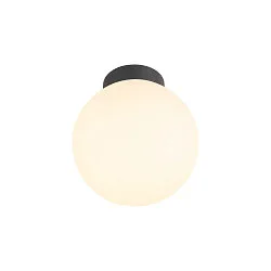 Deckenleuchte SUN 20, rund, 1x max. 60W, E27, schwarz