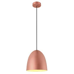Pendelleuchte PARA CONE 30, E27 max. 60W, Aluminium, kupfer / weiß