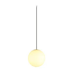 pendant luminaire SUN 30 with open cable, ball shaped E27 IP20, dimmable