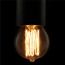 Spezial-LED Leuchtmittel A19 Soft Cage, E27, PHASE, 6W 2200K