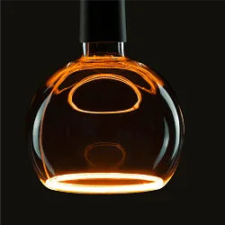 LED Leuchtmittel Floating Globe 150 PHASE, E27, PHASE, 6W 1900K, dimmbar, smokey black