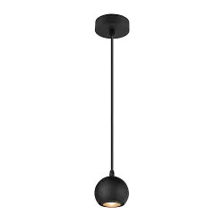Pendelleuchte LIGHT EYE® 90, GU10, 1x max. 6W, matt schwarz