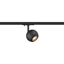 1-Phasen-Strahler LIGHT EYE® 90, rund, GU10 max. 6W, drehbar und schwenkbar, matt schwarz