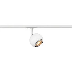 1-Phasen-Strahler LIGHT EYE® 90, rund, GU10 max. 6W, drehbar und schwenkbar, matt weiß