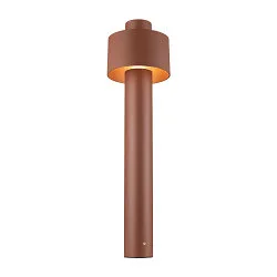 Outdoor Stehleuchte PHOTONI CYL POLE 75, IP65 IK08, 75cm, zylindrisch, E27, Aluminium, seeluft-beständig, rost matt