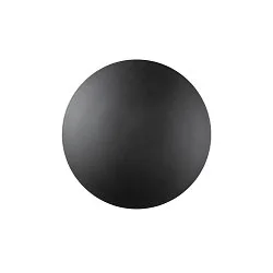 Zubehör für LED Wandleuchte MANA - Leuchtenschirm, rund, Ø 60cm /  Höhe 4.2cm, schwarz