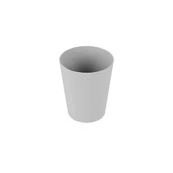 lamp shade PURI 2.0 - CONE conical, grey