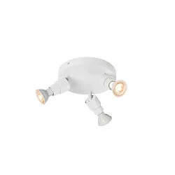 Wand- und Deckenleuchte PURI 2.0 Basic, rund, 3x GU10 max. 6W, weiß