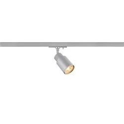 1-Phasen-Strahler PURI 2.0 TUBE, GU10 max. 6W, drehbar und schwenkbar, grau