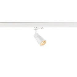3-Phasen-Strahler PURI 2.0 DOME, GU10 max. 6W, drehbar und schwenkbar, weiß
