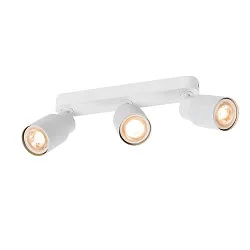 Wand- und Deckenleuchte PURI 2.0 TUBE, Long, 3x GU10 max. 6W GU10, weiß