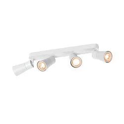Wand- und Deckenleuchte PURI 2.0 CONE, Long, 4x GU10 max. 6W, weiß