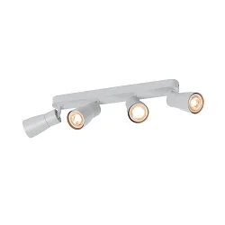 Wand- und Deckenleuchte PURI 2.0 DOME, Long, 4x GU10 max. 6W, grau