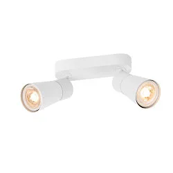 Wand- und Deckenleuchte PURI 2.0 CONE, Long, 2x GU10 max. 6W, weiß