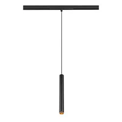 LED Niedervolt-Pendelleuchte GRIP! S DALI, 48V, 2700K 29°, DALI dimmbar, schwarz / gold
