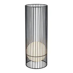 LED Outdoor Stehleuchte GRID SUN, 8W, 2700K, 500lm, IP44/IP65, schwarz