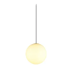 pendant luminaire SUN 40 round E27 IP20, gold dimmable