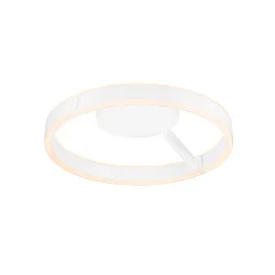 LED Wand- und Deckenleuchte ONE DALI, Up/Down, Ø 40cm, 14W 2700/3000K (CCT Switch) 130°, DALI dimmbar, weiß