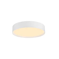LED Wand- und Deckenleuchte DECONA PHASE, rund, 18W 2700/3000K (CCT Switch), dimmbar, weiß