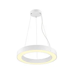 LED Pendelleuchte MEDO® RING 60 PHASE, 27W 3000/4000K (CCT Switch) 3750/4000lm 110°, CRi >90, dimmbar, weiß