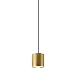 LED Pendelleuchte OCULUS DTW PHASE PVD, Wechsel-Optik, 11W 2000-3000K 100°, Dim-to-Warm, messing