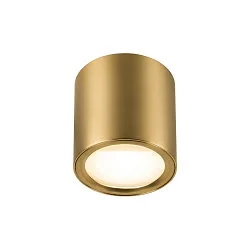 LED Deckenleuchte OCULUS PHASE, Wechsel-Optik, 11W 2000-3000K 100°, CRi >90, Dim-to-Warm, mit Wechsel-Optik, messing
