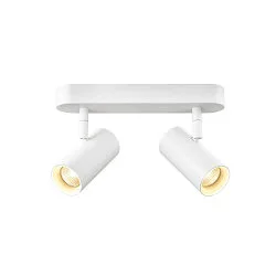 LED Wand- und Deckenleuchte NOBLO® DOUBLE PHASE DTW, IP20, 15W 2000-3000K 940lm 36°, Dim-to-Warm, weiß