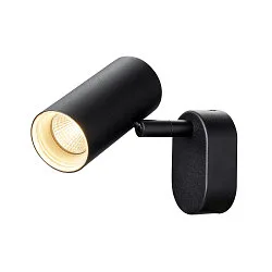 LED Wand- und Deckenleuchte NOBLO® SINGLE PHASE DTW, IP20, 8W 2000-3000K 450lm 36°, CRi >90, Dim-to-Warm, schwarz