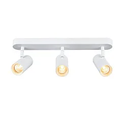 LED Wand- und Deckenstrahler NOBLO® TRIPLE PHASE, IP20, 3-flammig, kardanisch, CRi>90, dimmbar, 19W 2700K 2350lm 32°, weiß