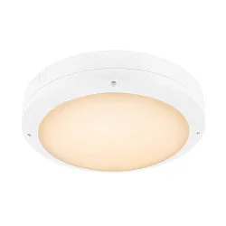wall and ceiling luminaire OUTDOOR BULKHEAD V 360 CCT Switch, impact resistant, switchable IP65, white, lacquered 