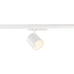 3-phase luminaire TRACKSPOT V 18 50° adjustable, switchable IP20, white, lacquered 