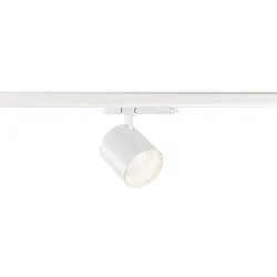 3-phase luminaire TRACKSPOT V 18 50° adjustable, switchable IP20, white, lacquered 