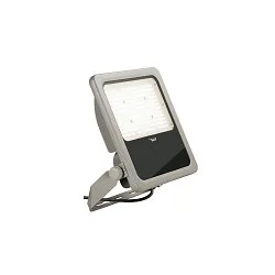 LED Flutlichtstrahler FLOODLIGHT C 100W ON-OFF, IP66 IK08, asymmetrisch 100°, neigbar, grau