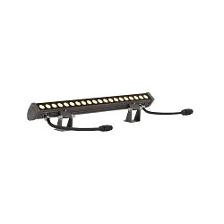 Outdoor LED Wallwasher GALEN PRO 60, IP65 IK06, 60cm, 20W 3000K 2300lm, asymmetrisch 26°/54°, DALI 2 dimmbar, anthrazit